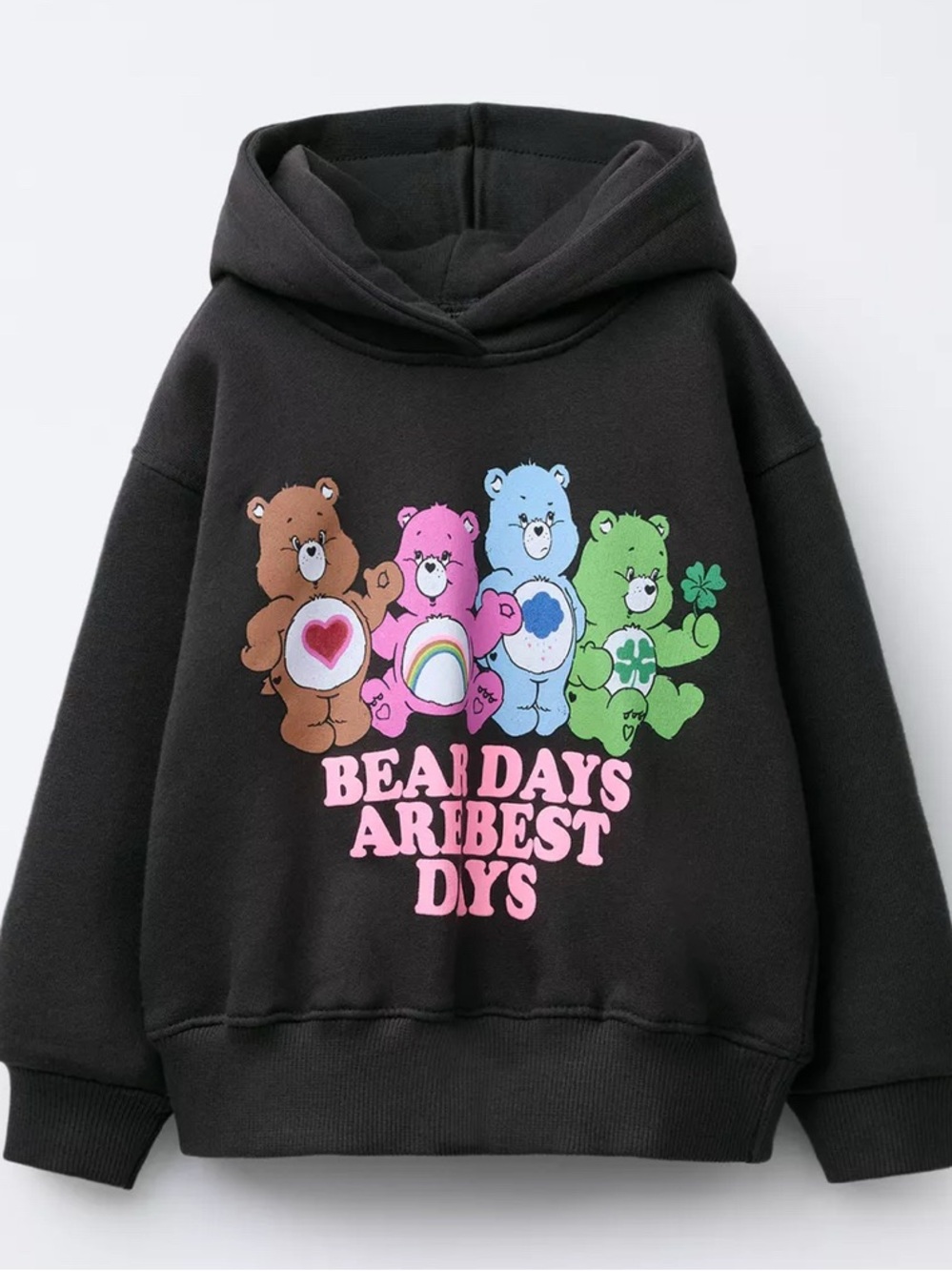 ZARA Kids Care Bears Black Hoodie❤️😎